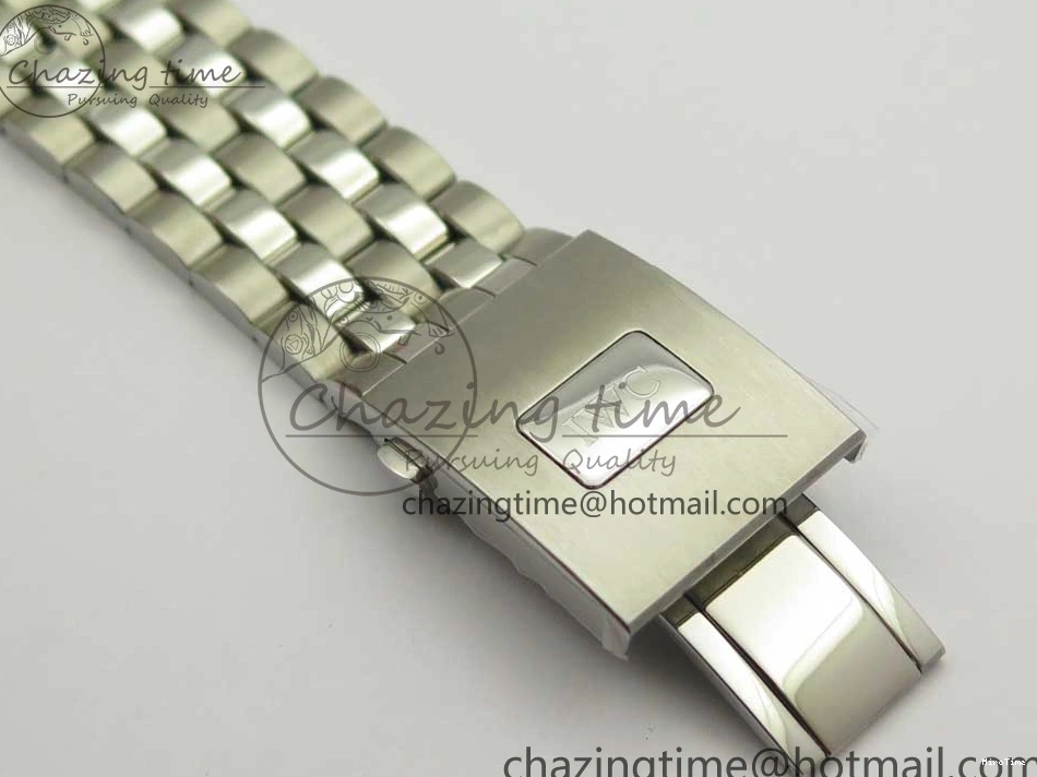 MIROTIME 0824 Stretchable Pilot Chrono 2016 IW377719 ZF 1:1 Best Edition Gray Dial on SS Bracelet A 7135
